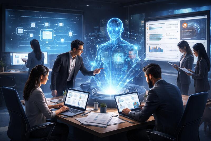 Корпоративная AI-платформа с управляемыми знаниями и on-prem архитектурой на сервере компании